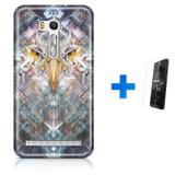Kit Capa TPU Zenfone GO ZB500KL Olhos de Águia Eagle Eye + Pel Vidro (BD01) - Bd cases