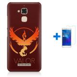 Kit Capa TPU Zenfone Max ZC520TL Pokemon Valor Pokemon Go + Pel Vidro (BD01) - Bd cases