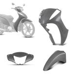 Kit Carenagem Honda Biz 125 3 Peças 2011 à 2013 - Pro Tork