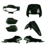 Kit Carenagem Pro Tork Biz 100 2000 Verde Riviera Metálico