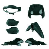 Kit Carenagem Pro Tork Biz 100 2002 Verde Boituva