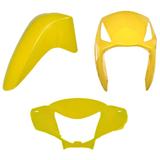 Kit Carenagem Pro Tork Biz 125 2008/2009 Amarelo Topázio
