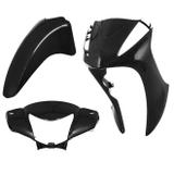Kit Carenagem Pro Tork Biz 125 2011 E 2012 Preto