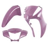 Kit Carenagem Pro Tork Biz 125 2011 Rosa Agata Metálico
