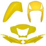 Kit Carenagem Pro Tork Biz 125 ES/KS 2008/09 Amarelo Topázio