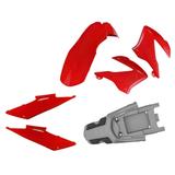 Kit Carenagem Pro Tork Bros 150 2009 E 2010 Vermelho Caucaia