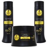 Kit Cavalo Forte Shampoo Condicionador 300ml e Máscara 250g - Haskell