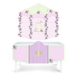 Kit Cenográfico Para Mesa Jardim Secreto Decoração Festas - Cromus
