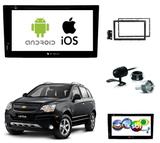Kit Central Multimidia Dvd Captiva + Tv + Espelhamento Ios - E-tech