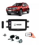 Kit Central Multimidia Dvd Duster + Moldura + Camera - E-tech