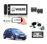 Kit Central Multimidia Dvd Focus + Moldura + Camera - E-tech