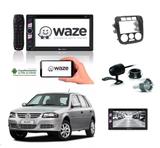 Kit Central Multimidia Dvd Gol G4 + Moldura + Camera - E-tech