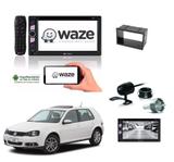 Kit Central Multimidia Dvd Golf + Moldura + Camera - E-tech