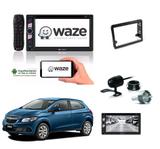 Kit Central Multimidia Dvd Onix + Moldura + Camera - E-tech