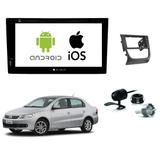 Kit Central Multimidia Dvd Voyage G6 + Tv + Espelhamento Ios - E-tech