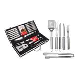 Kit Chef para Churrasco 16 Peças + Maleta Euro BBQ6108