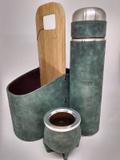 Kit Chimarrão Mateira, Garrafa Térmica e Cuia Lincolns