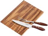 Kit Churrasco 3 Peças Tramontina - Polywood 21198/762
