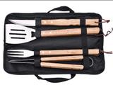 Kit Churrasco 4 Peças com Maleta Casambiente - FACA019