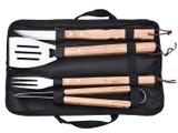 Kit Churrasco 4 Peças com Maleta Casambiente - FACA019