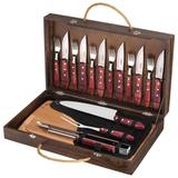 Kit Churrasco Inox 17 Peças Polywood - Tramontina