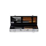 Kit Churrasco Texas Fixxar 6 Peças com Maleta