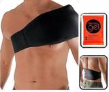 Kit Cinta Multiuso Para Bolsa Termica Gel Abdomem E Costas Preto + Bolsa Gel - Artipé