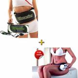 KIT Cinto Vibroaction + Massageador Eletrico Orbital Relax Toner 110v - Rpc
