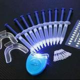 Kit Clareamento Dental 44 Peróxido 10 Seringas+led+molde