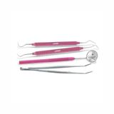 Kit Clínico com 4 Peças Golgran - Rosa
