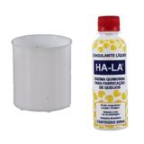 Kit Coalho Ha-la 200ml + 3 Forma Queijo Minas Frescal 500g - Injesul