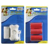 Kit Coletor de Fezes Higiênico para Cães e Gatos + Kit de Refil de Saquinhos - Western