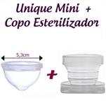 Kit Coletor Menstrual UNIQUE MINI 30ml + Copo Esterilizador