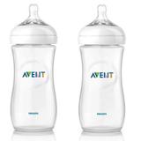 Kit com 02 Mamadeiras Petala 330ML Philips AVENT SCF696/17