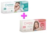 Kit com 05 Tiras de Ovulação + 05 Tiras de Gravidez Confirme