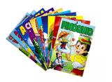 Kit com 10 livros contos clássicos em quadrinhos - Bicho esperto