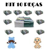 Kit com 10 - Organizadores de gavetas roupinha de bebê - Meu tio que fez