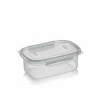 Kit com 10 Potes Altos com Travas 460ml com Tampa para Micro-ondas e Freezer Nitron 154