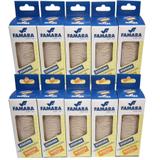 Kit com 10 Unidades de Atadura Elastica Media Compressao Famara Health Care 10CM X 1,30 M Bege