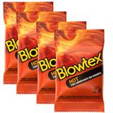 Kit com 12 Preservativo Blowtex Hot c/ 3 Un Cada