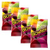 Kit com 12 Preservativo Blowtex Tutti-Frutti c/ 3 Un Cada
