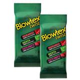 Kit com 12 Preservativo Blowtex Twist c/ 6 Un Cada