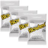 Kit com 12 Preservativo Blowtex Zero c/ 3 Un Cada