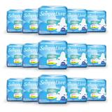 Kit com 15 Absorventes Externo SEMPRE LIVRE Adapt Plus Seca Com Abas 8 unidades - Sempre livre