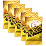 Kit com 15 Preservativo Blowtex Retardante c/ 3 Un Cada