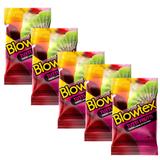 Kit com 15 Preservativo Blowtex Tutti-Frutti c/ 3 Un Cada
