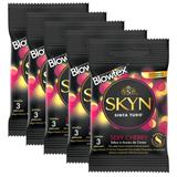 Kit com 15 Preservativo SKYN Sexy Cherry c/ 3 Un Cada