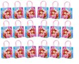 Kit com 18 sacolas lembrancinha presente ariel disney 17x16cm - Welllmix