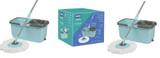 Kit Com 2 Baldes Mop Premium Mor