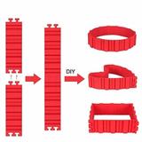 Kit com 2 Cintas P/ Modelar Bolos C/ 4 Cintas Cada - Uny home